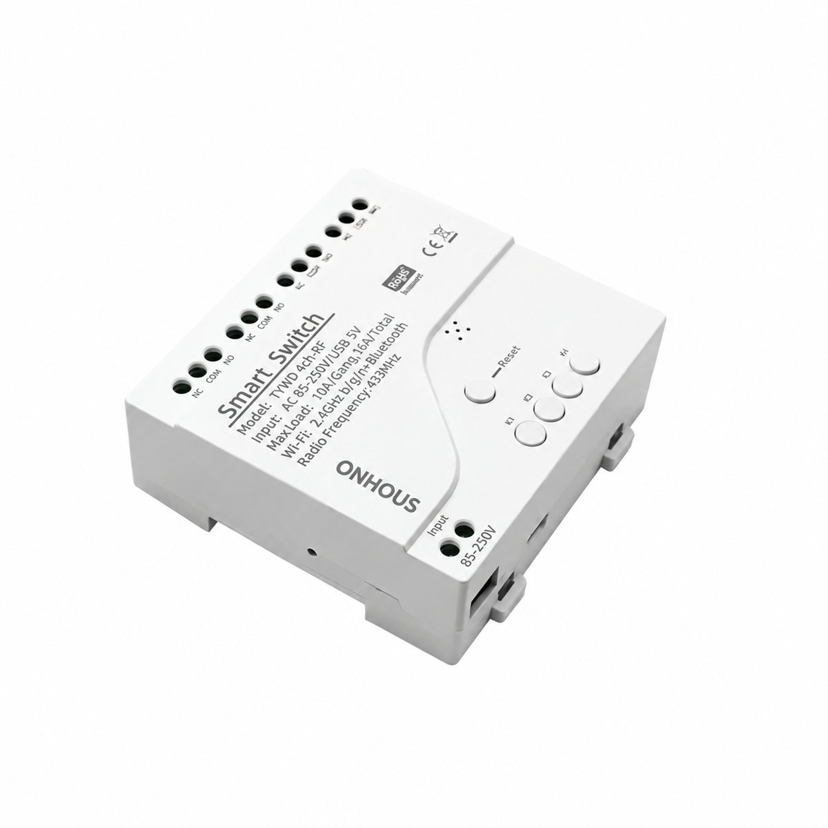 ONHOUS Zigbee 4’lü Röle Modülü